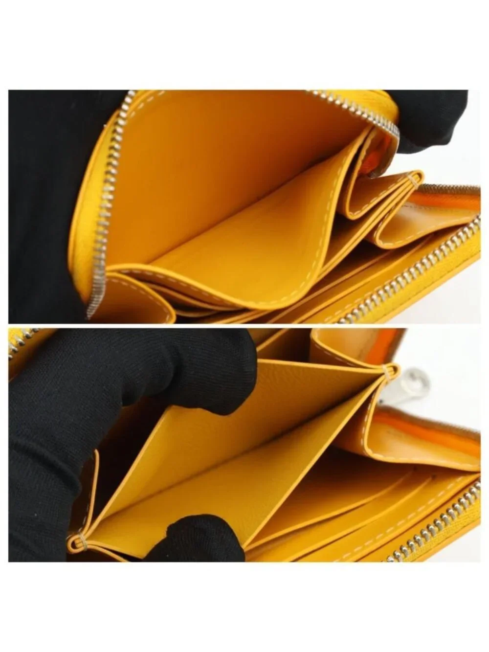 Goyard Matignon PM Compact Wallet Yellow
